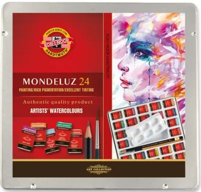 KOHINOOR SET ARTISTS AQUARELL COLOURS 24 0163-6S2404PL