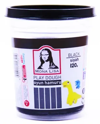 SÜDOR OYUN HAMURU 120 GR MONALİSA SİYAH SD240-12