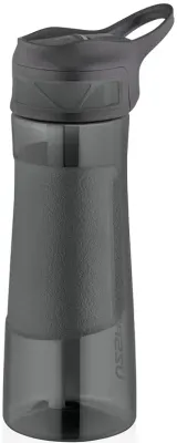UZSPACE MATARA TRITAN PİPETLİ 9002 670 ML SİYAH