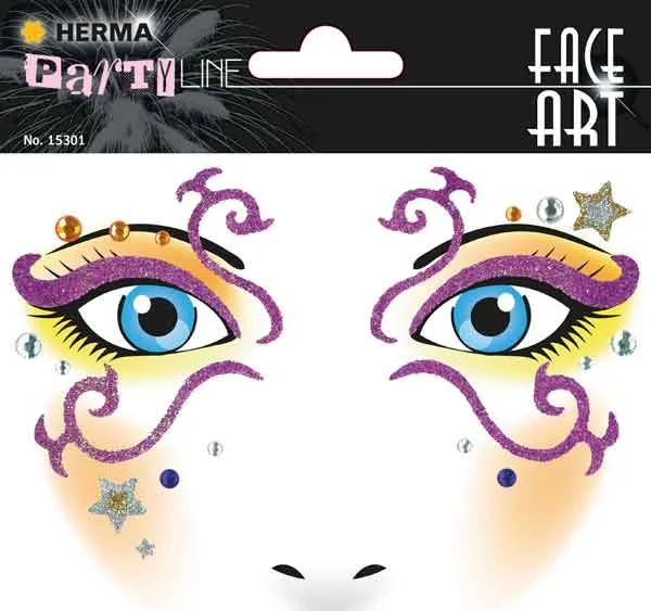 HERMA ETİKET FACE ART DECOR MYSTERY 15301
