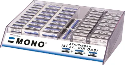 TOMBOW SİLGİ MONO STANDLI SET (190 ADET) T-A-T17 MONO