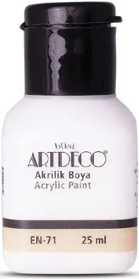 ARTDECO AKRİLİK BOYA 25 ML BEYAZ Y-070A-3619