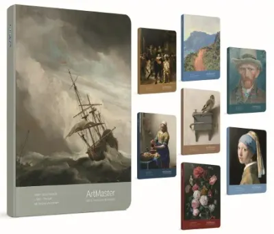 GIPTA DEFTER ART MASTER 17X24 İP DİKİŞ SERT KAPAK 120 YP. DÜZ 5535