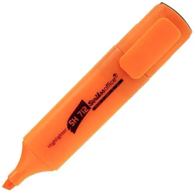 SCRIKSS OFFICE FOSFORLU KALEM SH712 TURUNCU