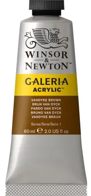 W&N AKRİLİK BOYA GALERIA 60 ML VANDYKE BROWN 676 WN-2120676
