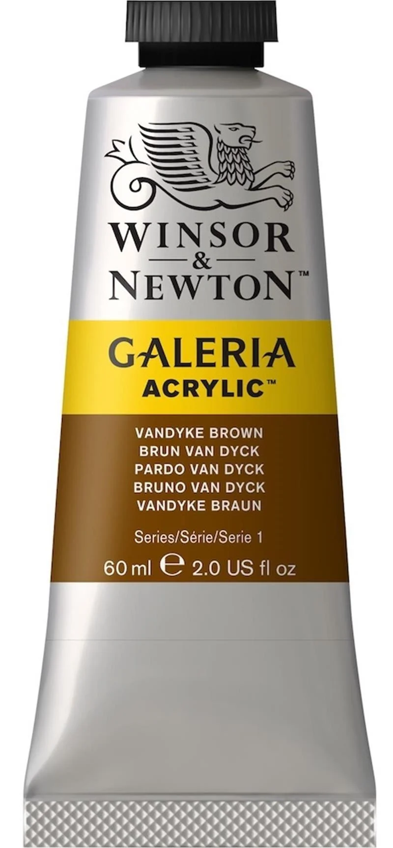 W&N AKRİLİK BOYA GALERIA 60 ML VANDYKE BROWN 676 WN-2120676