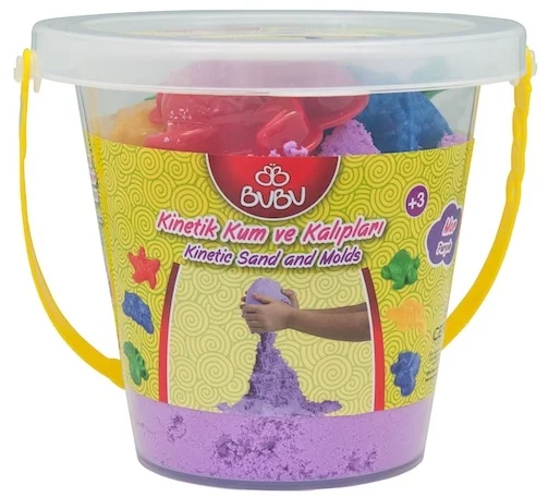 BU-BU KİNETİK KUM KOVA 500 GR. MOR BUBU-KU0022