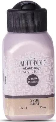 ARTDECO AKRİLİK BOYA METALİK 75 ML ELMAS Y-071I-3736