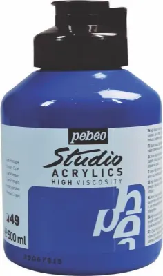 PEBEO AKRİLİK BOYA STUDIO 500 ML 171*49 PRIMARY CYAN