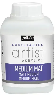 PEBEO YARDIMCI MALZEME AKRİLİK BOYA MEDIUM MAT EF 500 ML 521150
