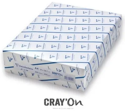 CLAIREFONTAINE RESİM KAĞIDI CRAY'ON A4 200 GR CT215521