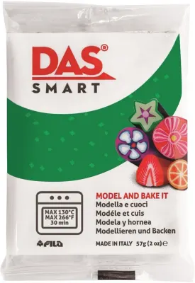 DAS SERAMİK KİLİ SMART 57 GR GREEN GLITTER 321303