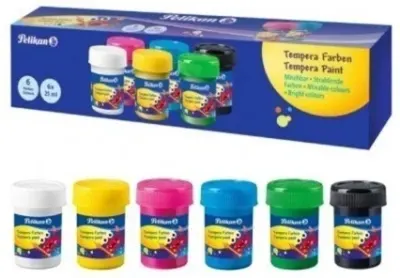 PELİKAN GUAJ BOYA 6 RENK 6x25 804882
