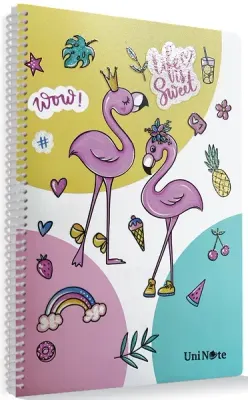 ÇINAR DEFTER A4 DREAM SPİRALLİ PP KAPAK 96 YP. ÇİZGİLİ 72510