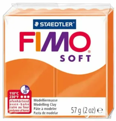 FIMO SOFT MODELLEME KİLİ 57 GR MANDALİNA 8020-42 07