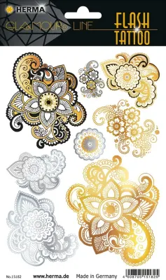 HERMA ETİKET TATTOO GLAMOUR LINE FLASH MANDALALAR 15182