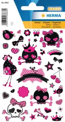 HERMA ETİKET MAGIC GLITTERY FOIL KORSAN KIZ 3683