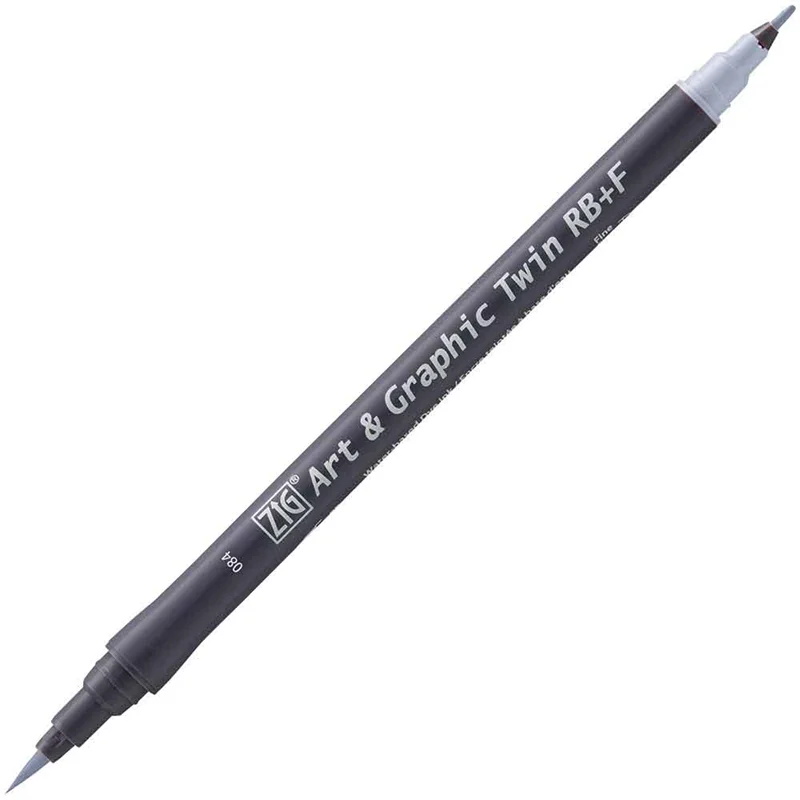 ZIG ART&amp;GRAPHIC TWIN RB TUT-95 84 PALE GRAY