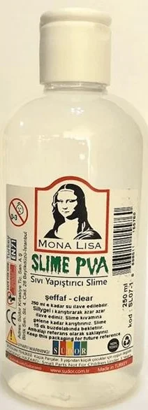 SÜDOR SLIME 250 ML ŞEFFAF SL07-1