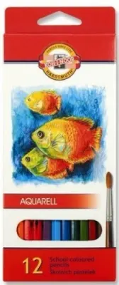 KOHINOOR SET AQUAREL COLOURED KALEM 3716 12 FRU