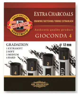 KOHINOOR ARTIFICIAL EXTRA CHARCOALS 8694-004001KZ