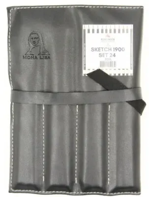KOHINOOR DERİ ÇANTA  SET 24 LÜ ESKİZ 1900  KN04