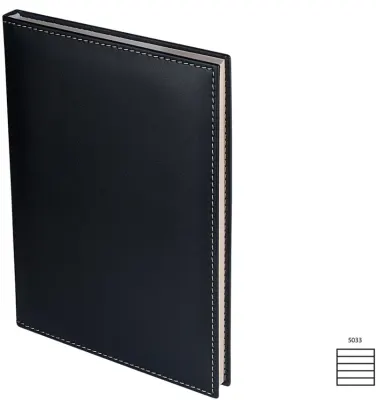 2K DEFTER 20x28 DİPLOMAT DESEN MOD. SİYAH ÇİZGİLİ 5033