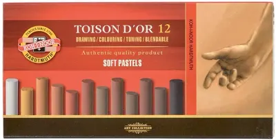 KOHINOOR SET ARTİSTS DRY CHALKS 8522 BROWN