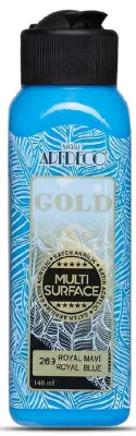ARTDECO AKRİLİK BOYA GOLD MULTI-SURFACE 140 ML ROYAL MAVİ Y-G70R-269