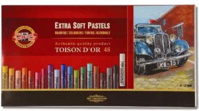KOHINOOR SET EXTRA SOFT DRY CHALKS 8556-048001KZ