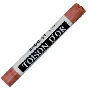 KOHINOOR DRY CHALK ROUND 9-75 8500 ENGLISH RED