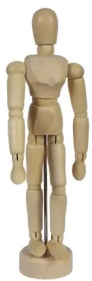 SÜDOR MANKEN 14 CM AHŞAP BS01M