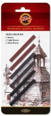 KOHINOOR SET SEPİA BLOCKS 7X7 4392 4392-006001BL