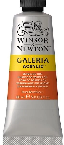 W&amp;N AKRİLİK BOYA GALERIA 60 ML VERMILION HUE 682 WN-2120682