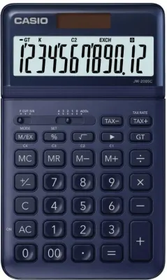 CASIO HESAP MAKİNESİ MASAÜSTÜ JW-200SC-NY LACİ