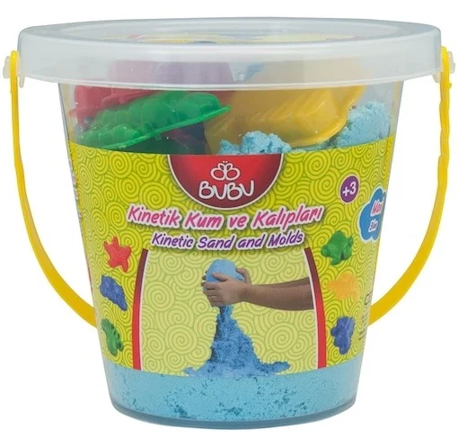 BU-BU KİNETİK KUM KOVA 500 GR. MAVİ BUBU-KU0020