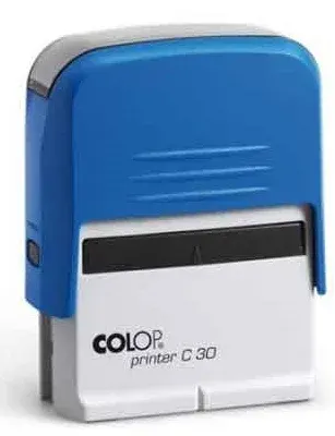 COLOP KAŞE COMPACT C30 MAVİ GÖVDE+KEÇE 15314078