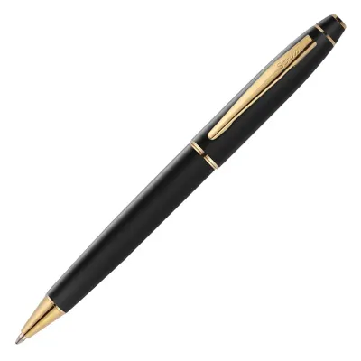 SCRIKSS TÜKENMEZ KALEM 35 MAT SİYAH ALTIN