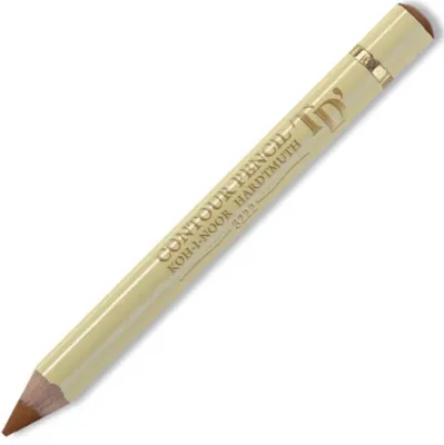 KOHINOOR CONTOUR ROUND DRAWING KALEM 3222 BROWN