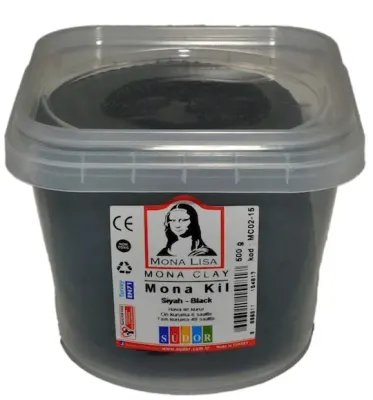 SÜDOR KİL MONA 500 GR SİYAH MC02-15