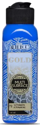 ARTDECO AKRİLİK BOYA GOLD MULTI-SURFACE 140 ML ULTRAMARIN Y-G70R-272