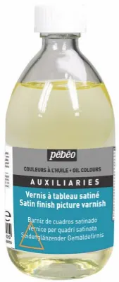PEBEO YARDIMCI MALZEME YAĞLI BOYA VERNİK SATEN FİNAL 495 ML ŞİŞE 650811