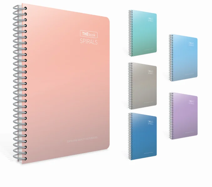 GIPTA DEFTER THEBOOK A4 SPİRALLİ SERT KAPAK 200 YP. ÇİZGİLİ 6069