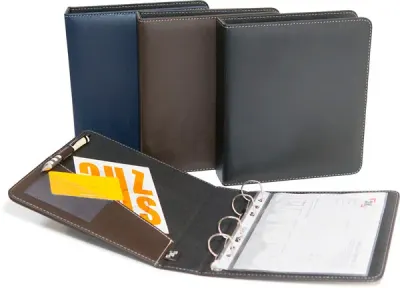 2K KLASÖR A5 4 HALKA 4 CM SUNİ DERİ LACİVERT A533L