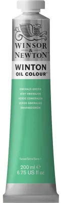 W&amp;N YAĞLI BOYA WINTON 200 ML EMERALD GREEN 241 (18) WN-1437241