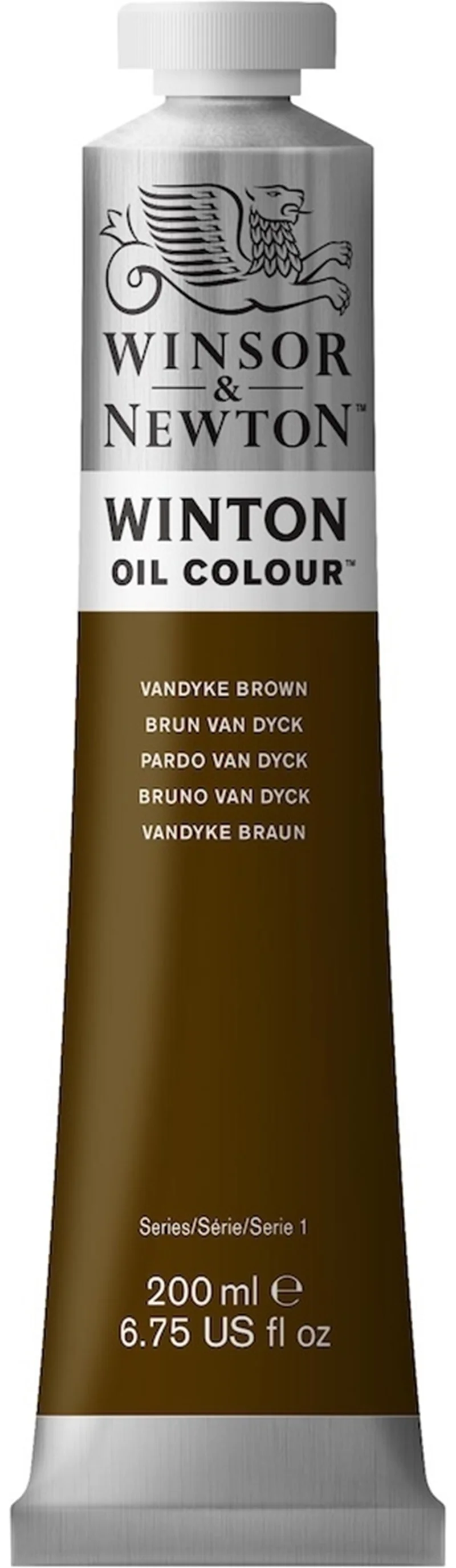 W&amp;N YAĞLI BOYA WINTON 200 ML VANDYKE BROWN 676 (41) WN-1437676