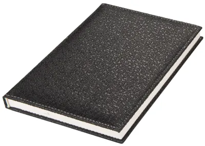 2K DEFTER 20x28 HİLTON DESEN DÜZ MOD. SİYAH 5004