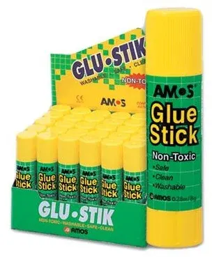 AMOS YAPIŞTIRICI STICK  8 GR BEYAZ GSW8