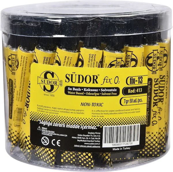 SÜDOR YAPIŞTIRICI FIX SU BAZLI NO: 3   7gr SD413