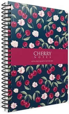 GIPTA DEFTER CHERRY 17x24 SPİRALLİ SERT KAPAK 120 YP. KARELİ 6372